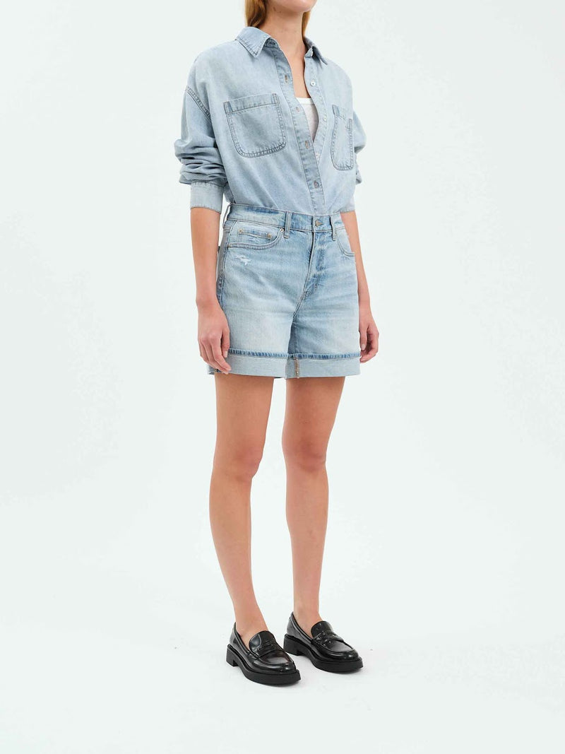 EASY RIDER - MID RISE CUFFED SHORT
