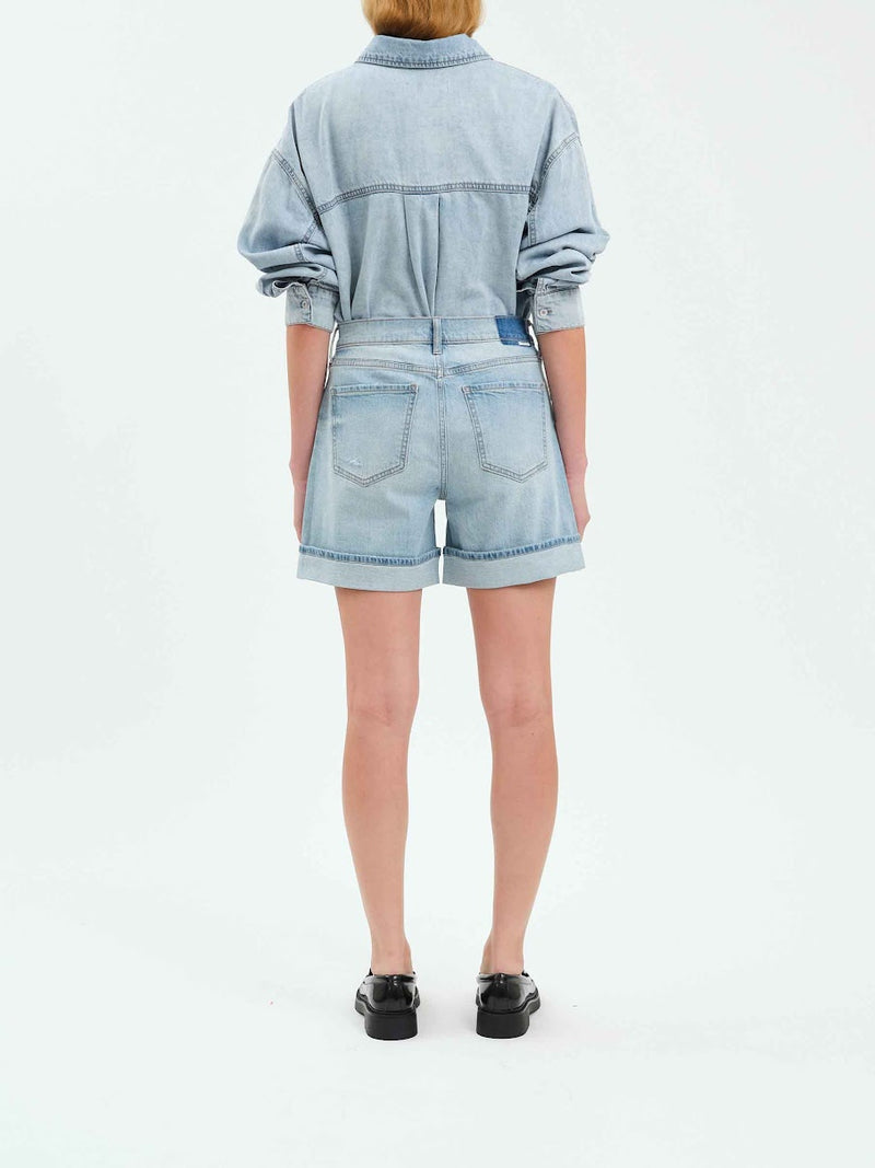 EASY RIDER - MID RISE CUFFED SHORT