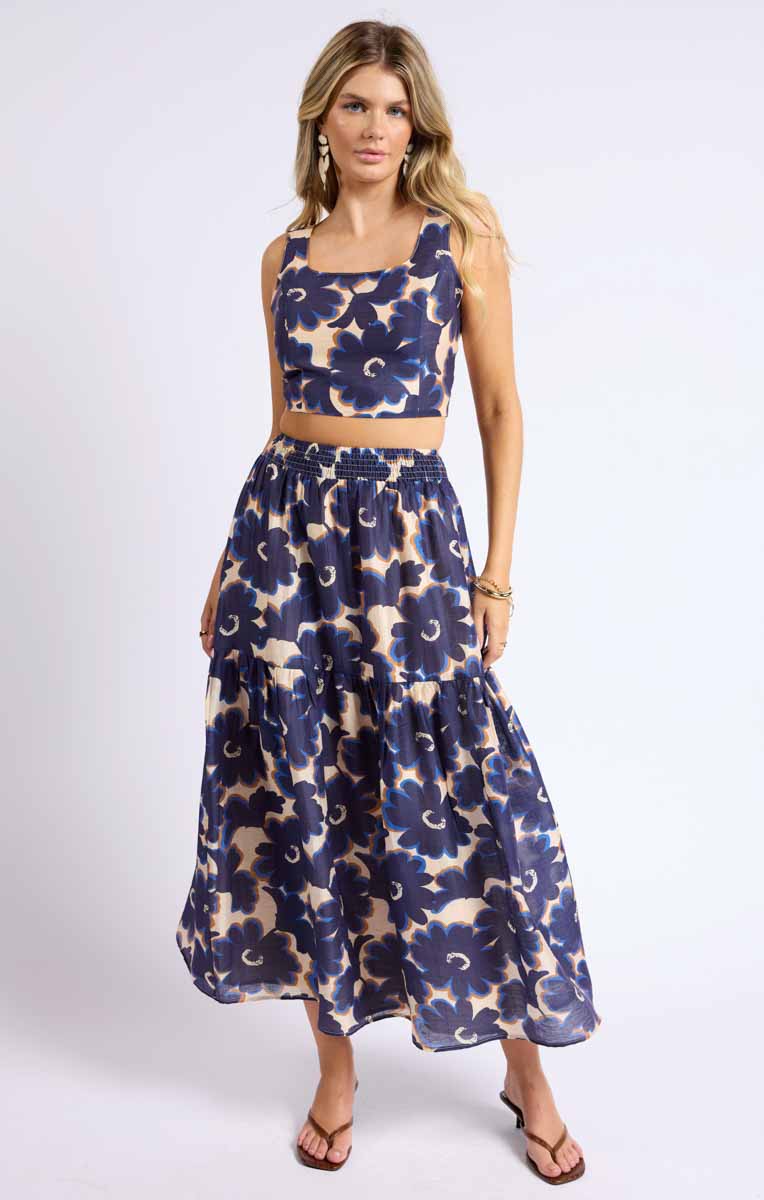 FLORA MAXI SKIRT