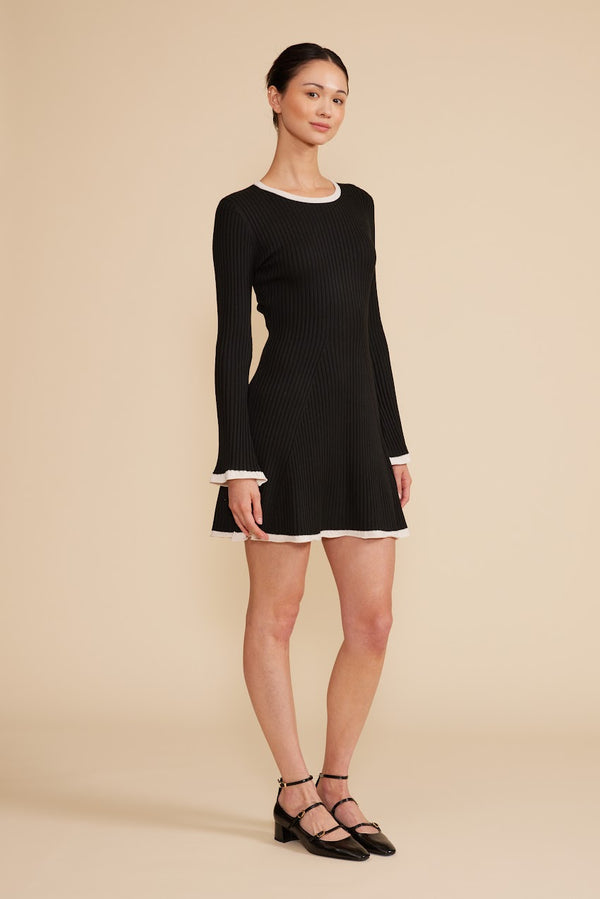 RIANNE LONG SLEEVE MINI DRESS
