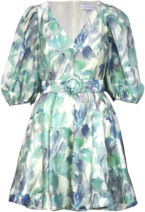 ALEXIS BELTED DRESS
