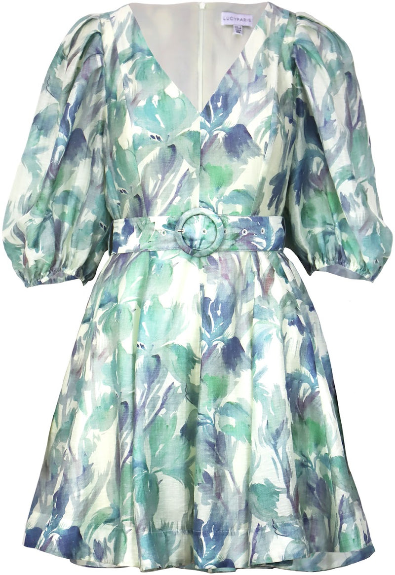 ALEXIS BELTED DRESS