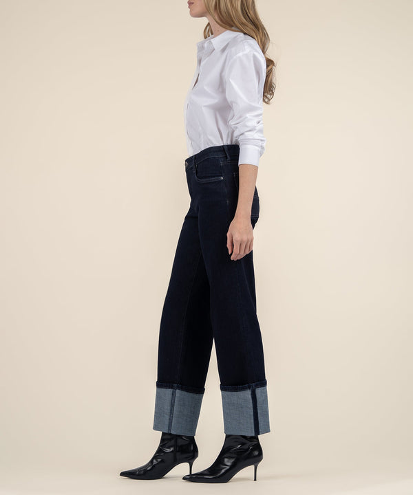 CHARLOTTE HR FAB AB WIDE LEG ROLL UP