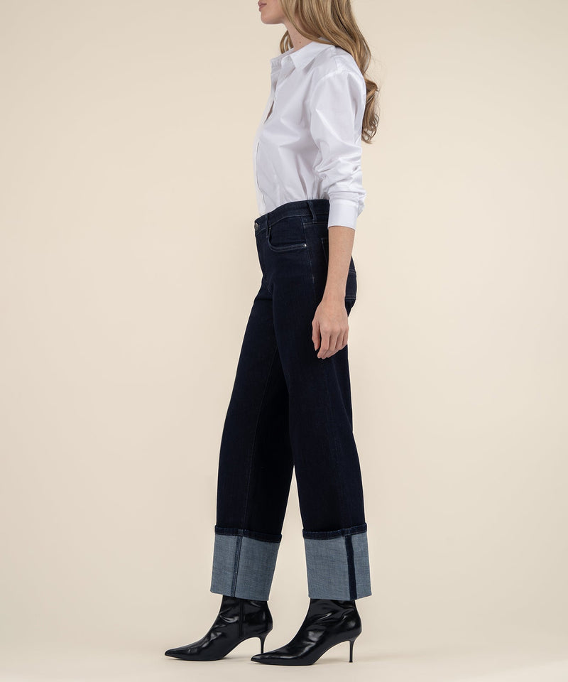 CHARLOTTE HR FAB AB WIDE LEG ROLL UP