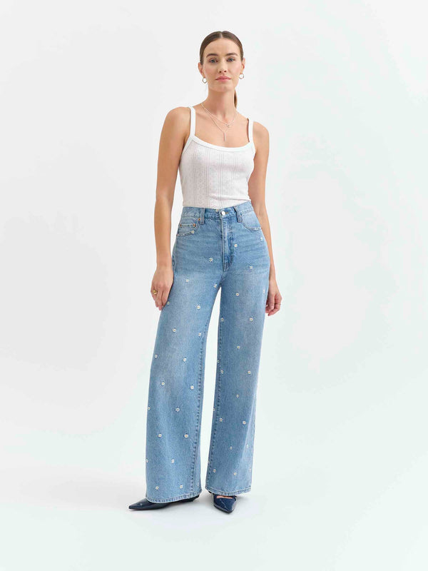 FAR OUT- HIGH RISE WIDE LEG