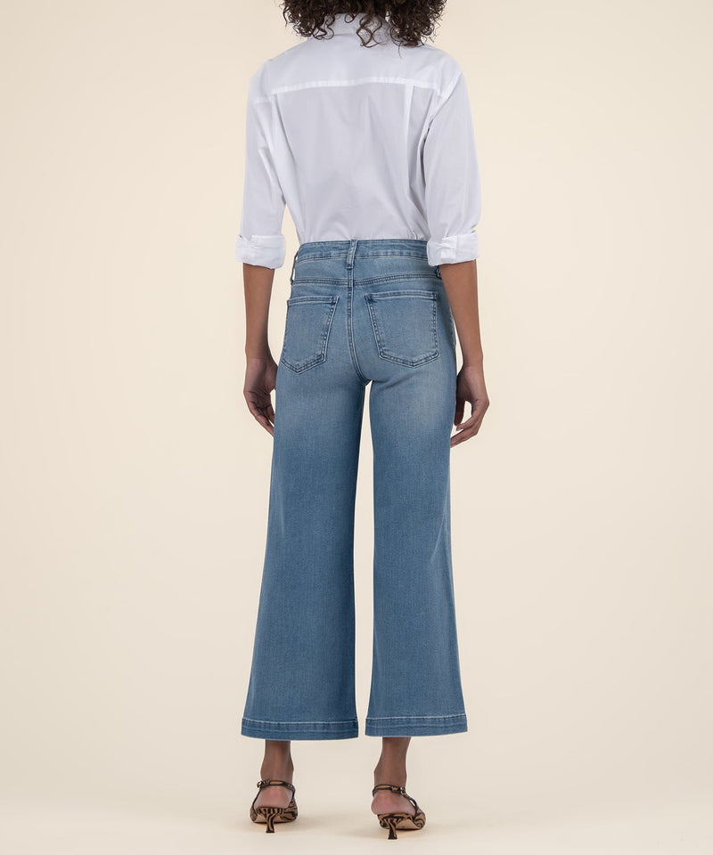 MEG HIGH RISE WIDE LEG W/PATCH PKTS WIDE HEM