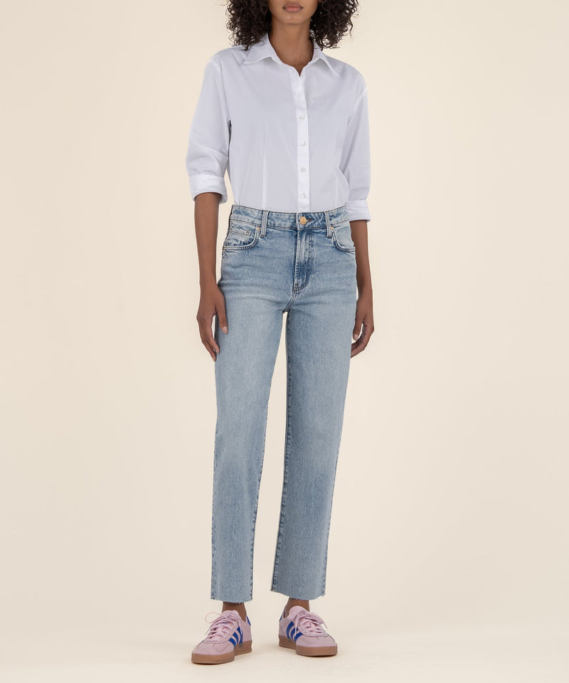 FAY HIGH RISE ANKLE STRAIGHT