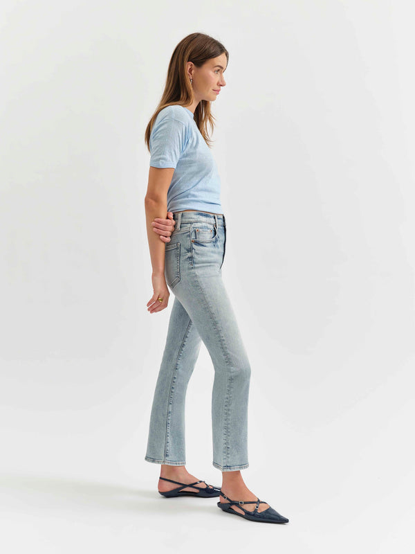 SHY GIRL - HIGH RISE CROP FLARE