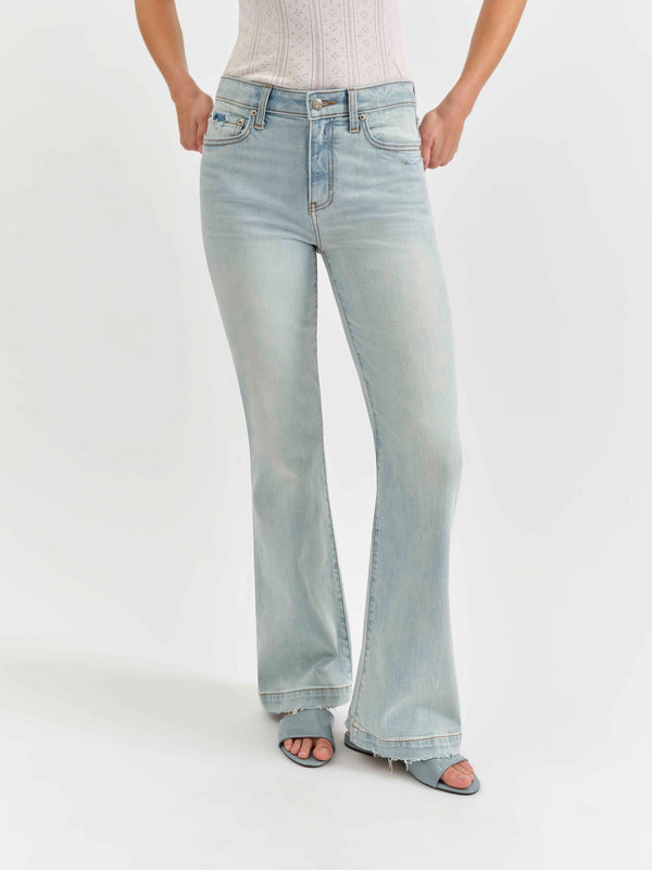 THE HEART BREAKER MID RISE FLARE