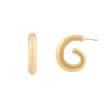 ATHENA HOOPS - GOLD
