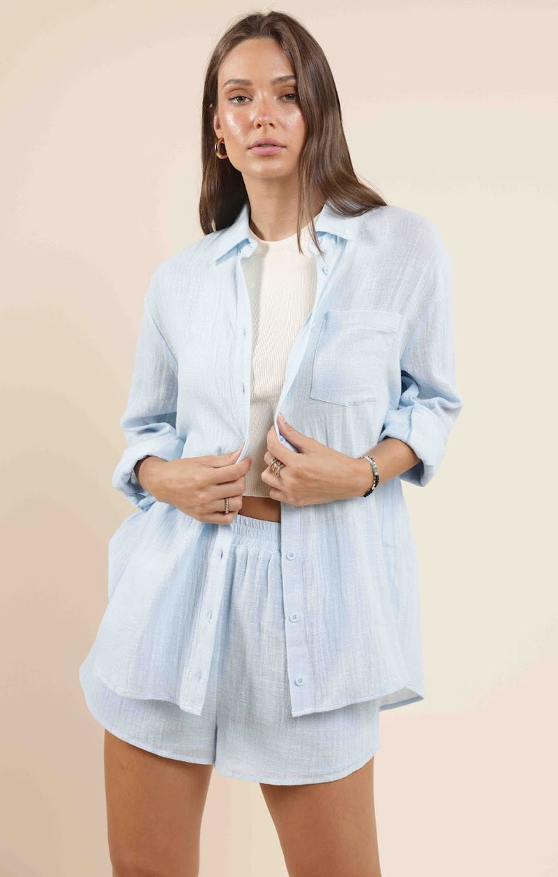 SO CAL BUTTON UP SHIRT