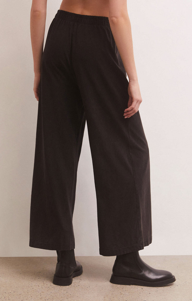 SCOUT JERSEY CROP FLARE PANT