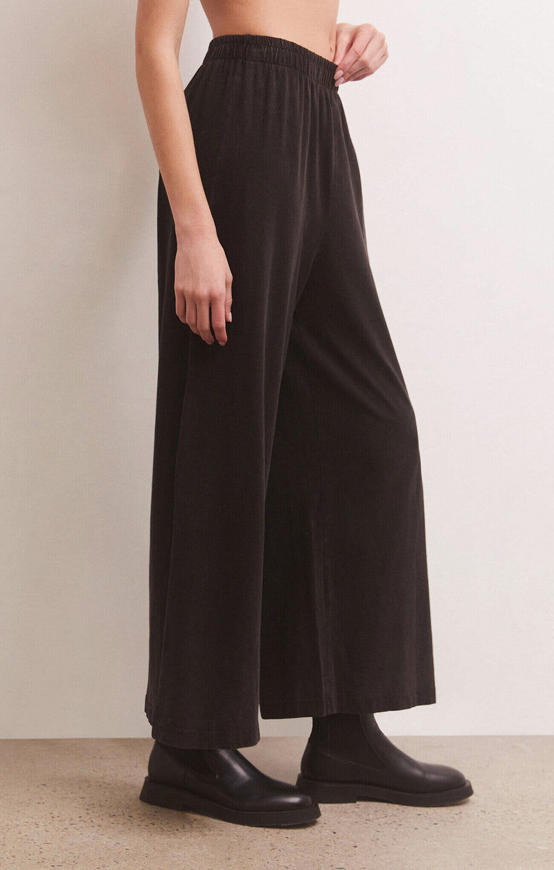 SCOUT JERSEY CROP FLARE PANT