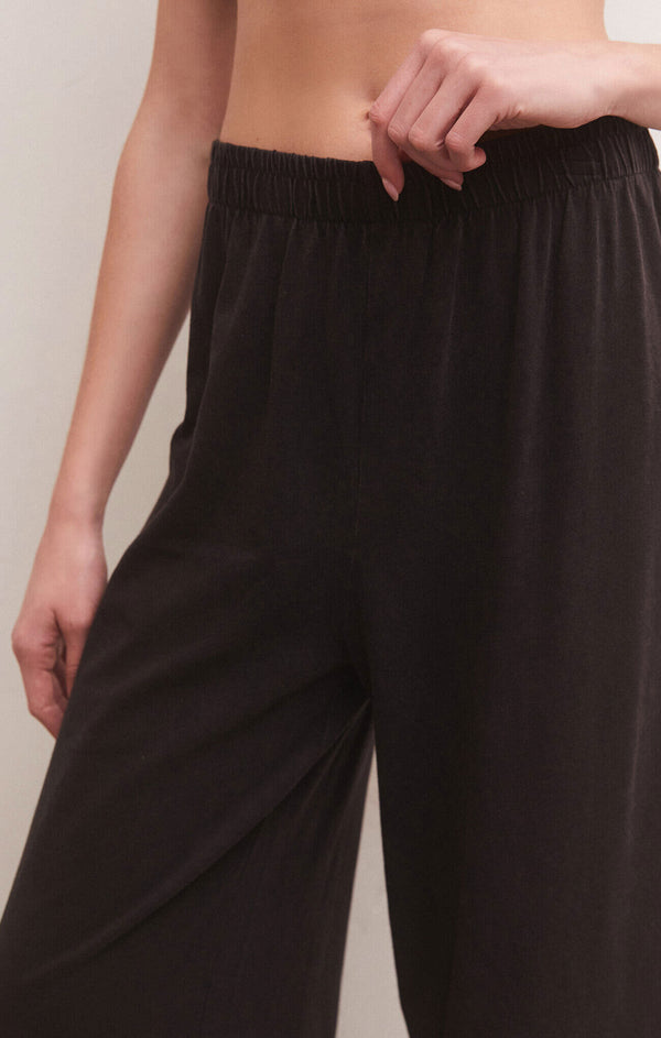 SCOUT JERSEY CROP FLARE PANT