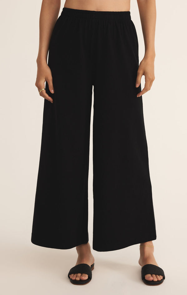 SCOUT JERSEY CROP FLARE PANT