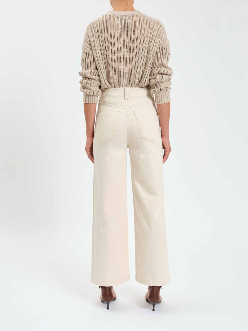 VALLEY GIRL - HIGH RISE WIDE ANKLE LEG