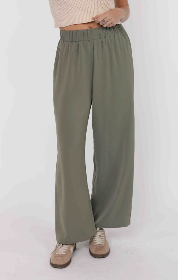 FOR YOU CREPE ELASTIC WASIT PANT