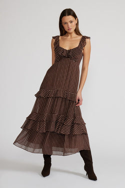 CASSANDRA TIERED DRESS