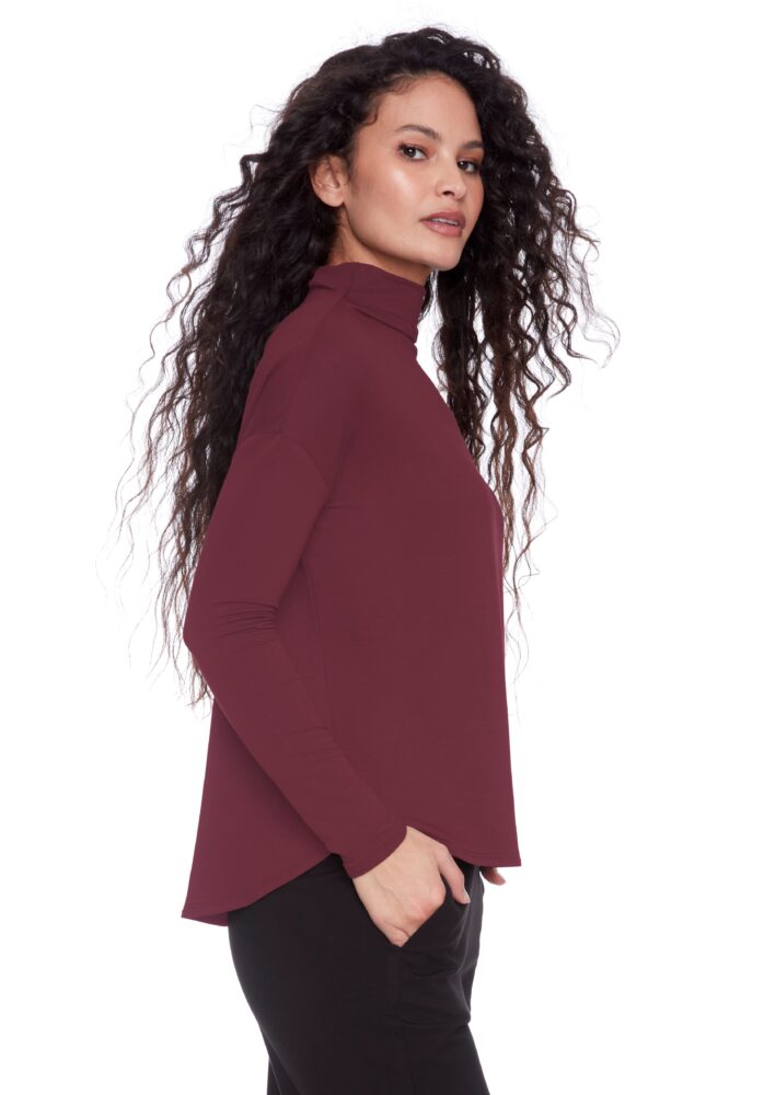 MORGAN SOLID PROVENCE TURTLENECK