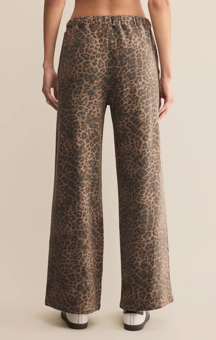 HUNTER KNIT LEOPARD PANT