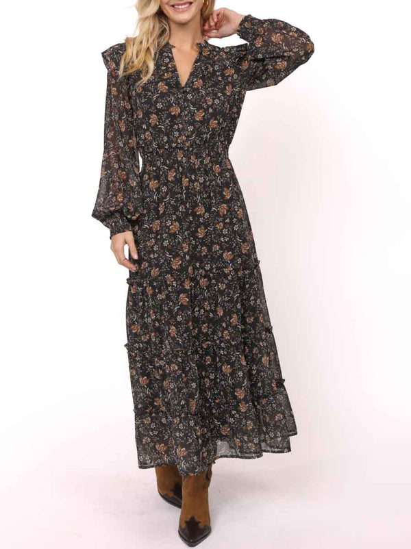 TIMELESS TIERED MAXI DRESS