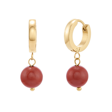 TERRACOTTA HOOPS - GOLD