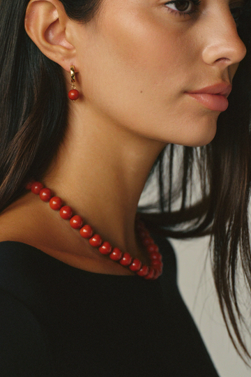 TERRACOTTA HOOPS - GOLD