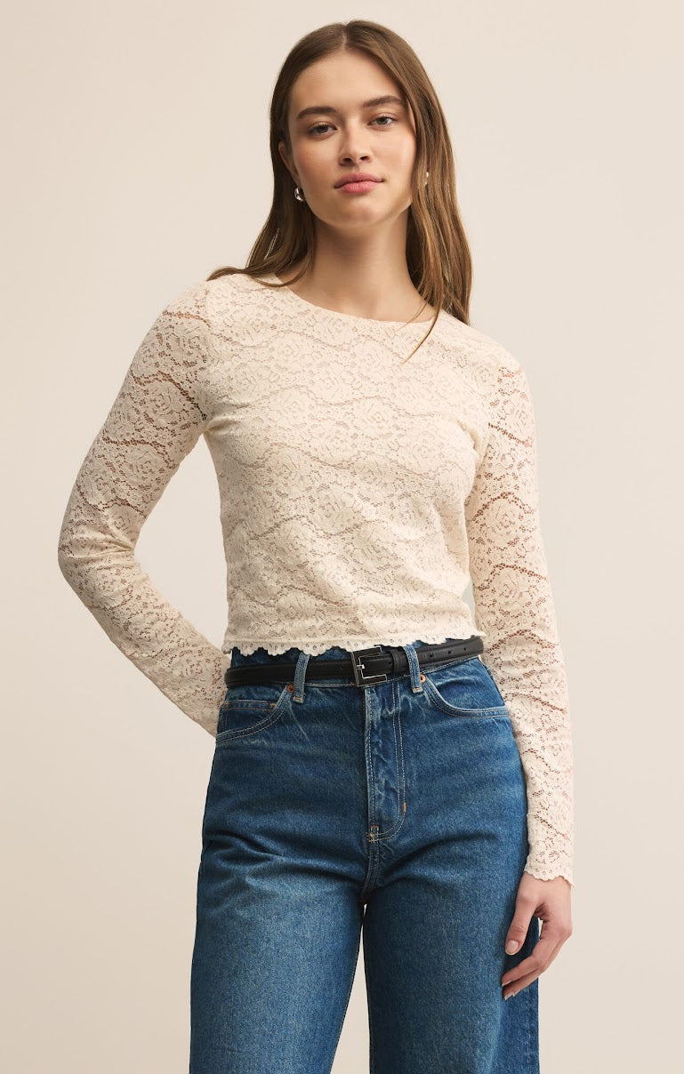 AURORA LACE TOP