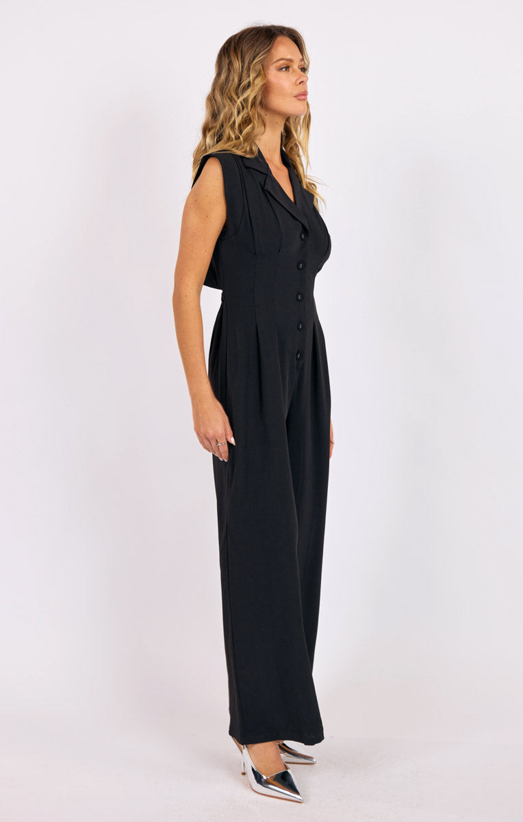 NIGHTCAP CUT OUT WIDE LEG JUMPSUIT