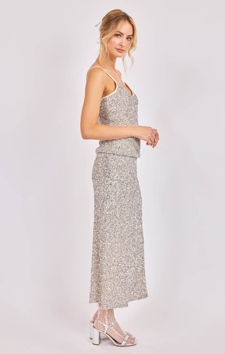 LUSTER SEQUIN CAMI TOP