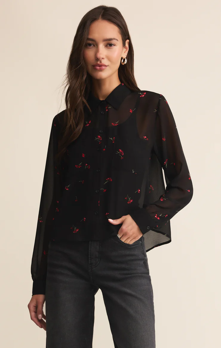 VIVIENNE RIO FLORAL TOP