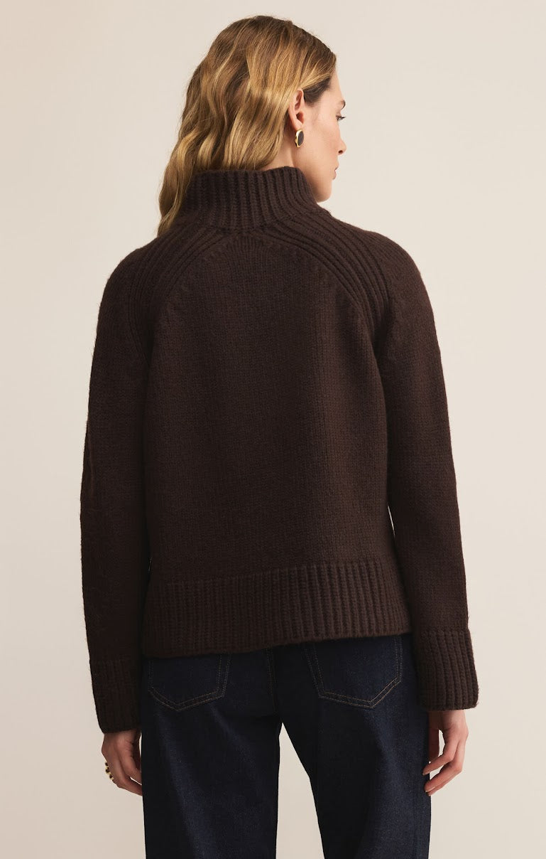 EMERGE FUNNEL NECK SWEATER