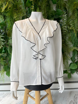 RITA RUFFLE TOP