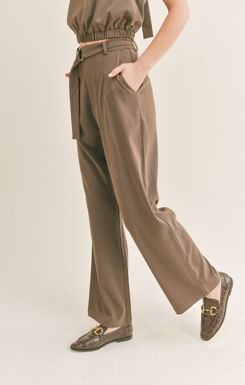 WINONA BELTED TROUSERS
