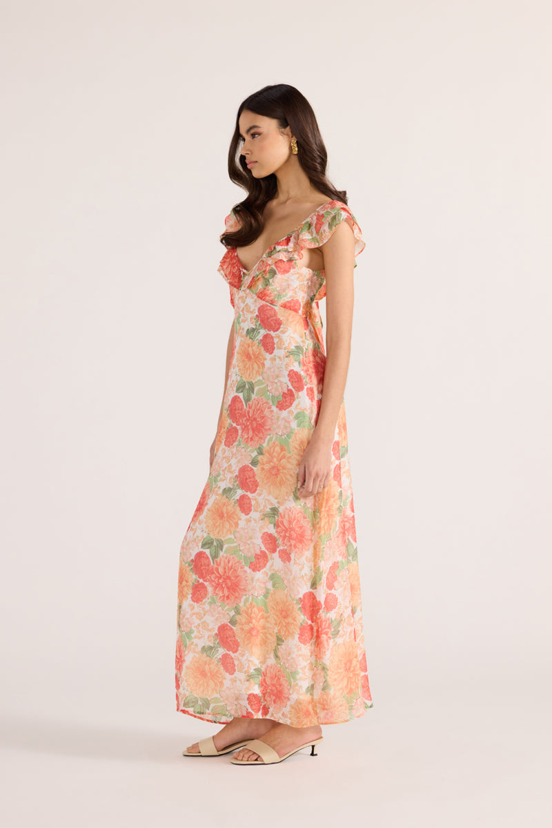 AIDA FRILL MAXI DRESS