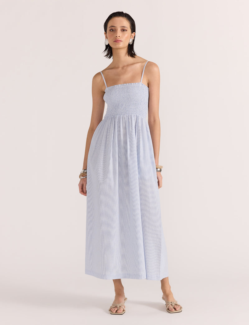 DANICA SHIRRED SUNDRESS