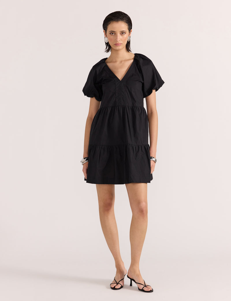 ILANA TIERED MINI DRESS